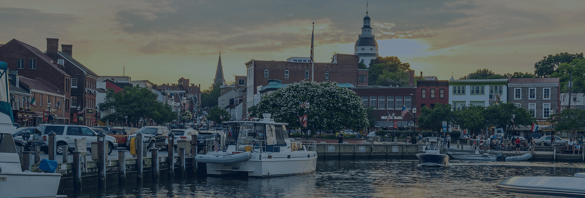 Aerial view of Annapolis, Maryland — home of LiveBuyers